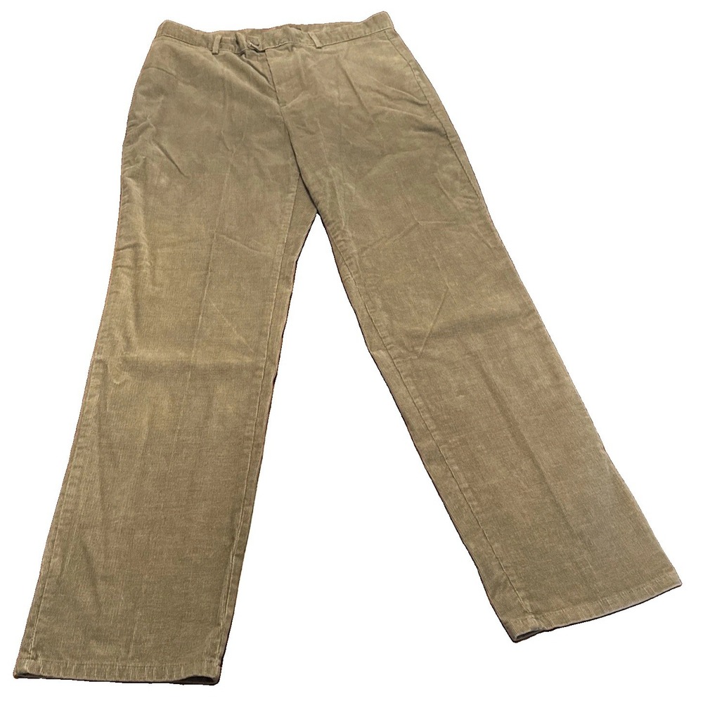 Dockers Womens 14 Brown Corduroy Pants Stretch Bootcut Y2K Career Casual